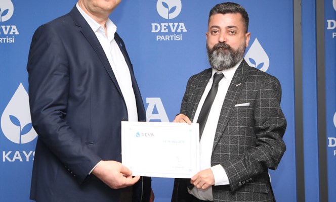 DEVA'DAN TALASA YENİ İLÇE BAŞKANI