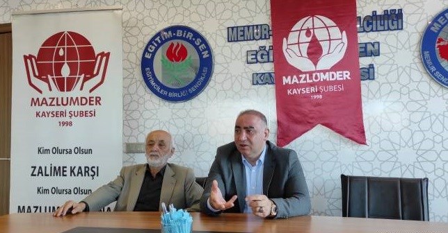 SGK İl Müdürü Hasgül, MAZLUMDER'de konuştu